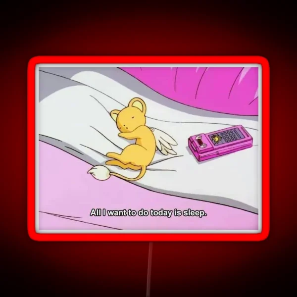 Kero Being Relatable RGB Neon Sign