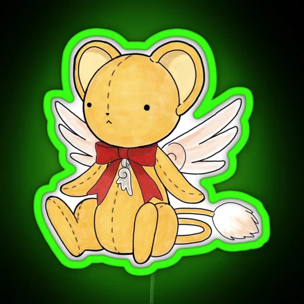 Kero Chan Stuffie RGB Neon Sign