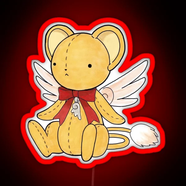 Kero Chan Stuffie RGB Neon Sign