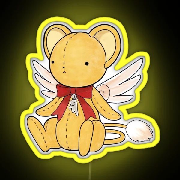 Kero Chan Stuffie RGB Neon Sign