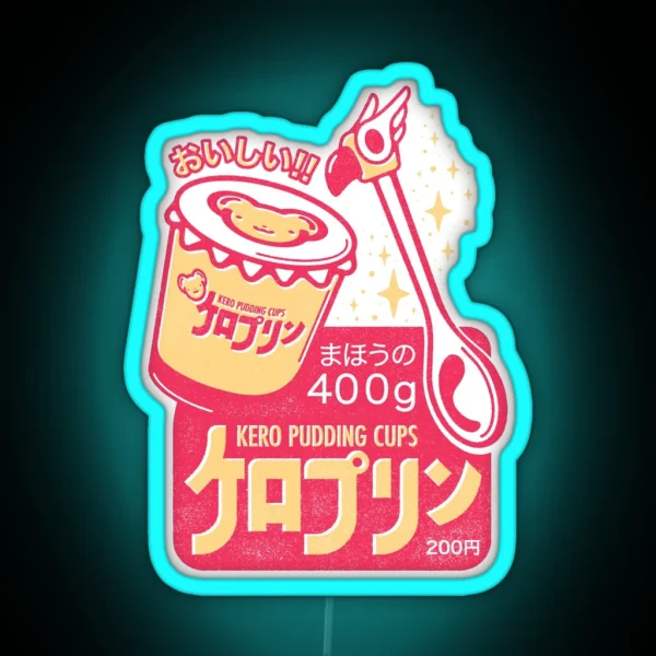 Kero Pudding RGB Neon Sign