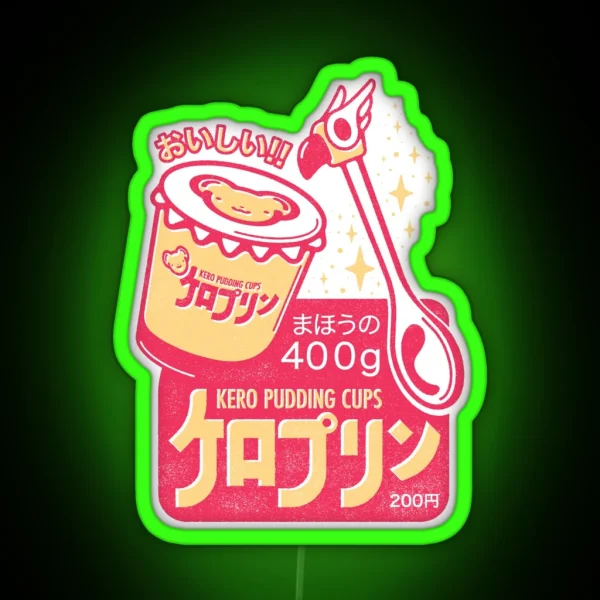 Kero Pudding RGB Neon Sign