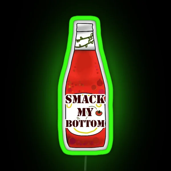 Ketchup With The Program RGB Neon Sign