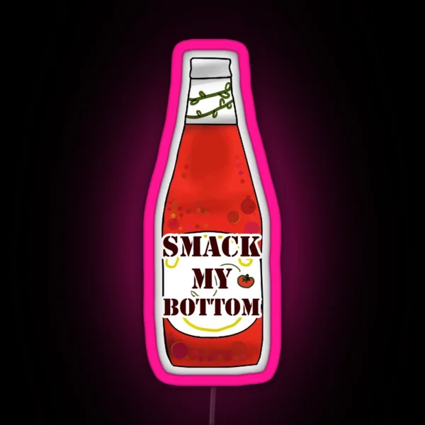 Ketchup With The Program RGB Neon Sign