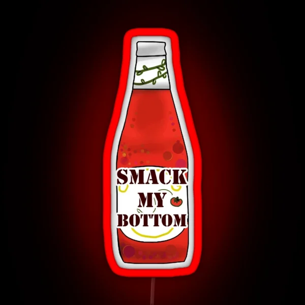 Ketchup With The Program RGB Neon Sign