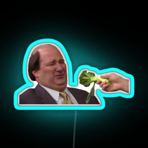 Kevin And Broccoli RGB Neon Sign