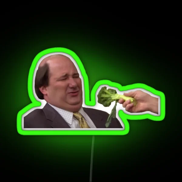 Kevin And Broccoli RGB Neon Sign