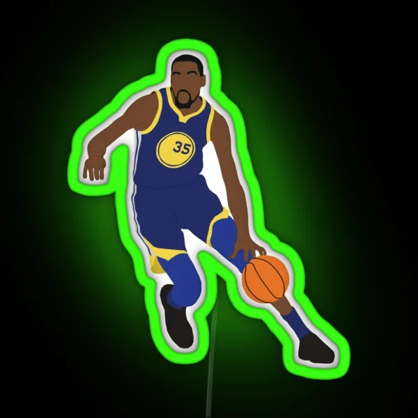 Kevin Durant RGB Neon Sign
