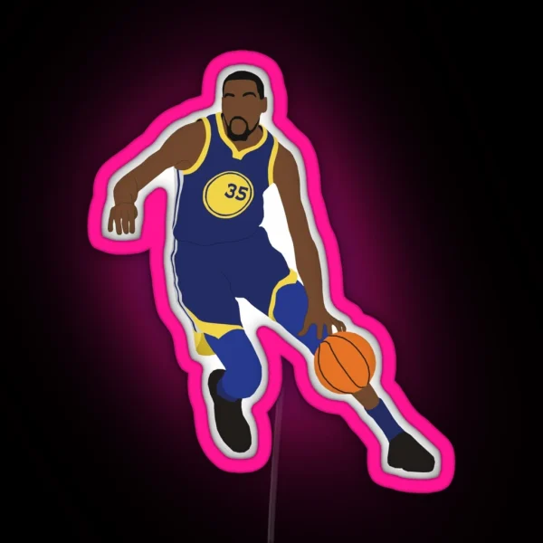 Kevin Durant RGB Neon Sign