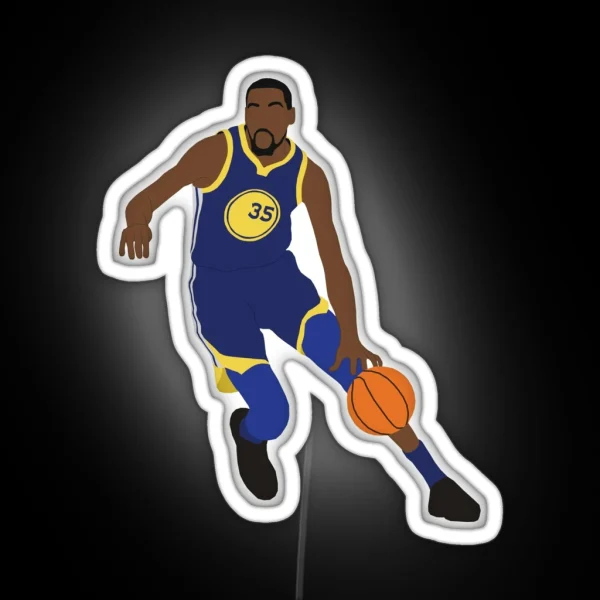 Kevin Durant RGB Neon Sign