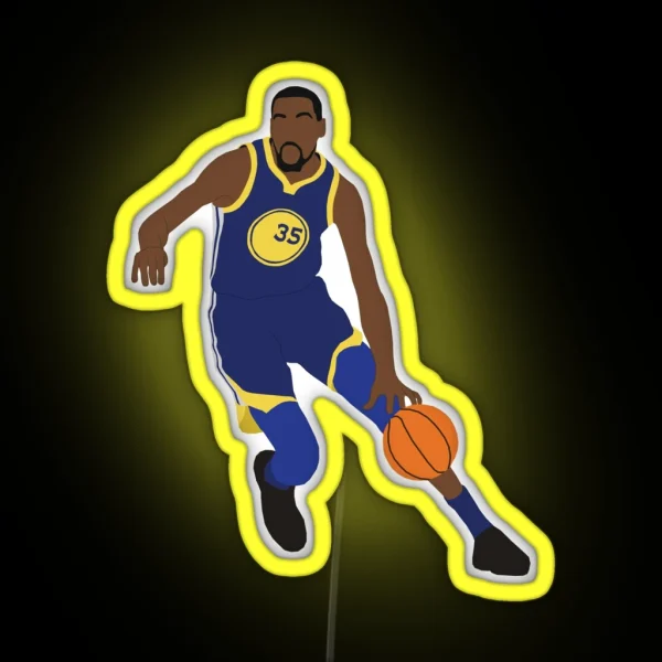 Kevin Durant RGB Neon Sign