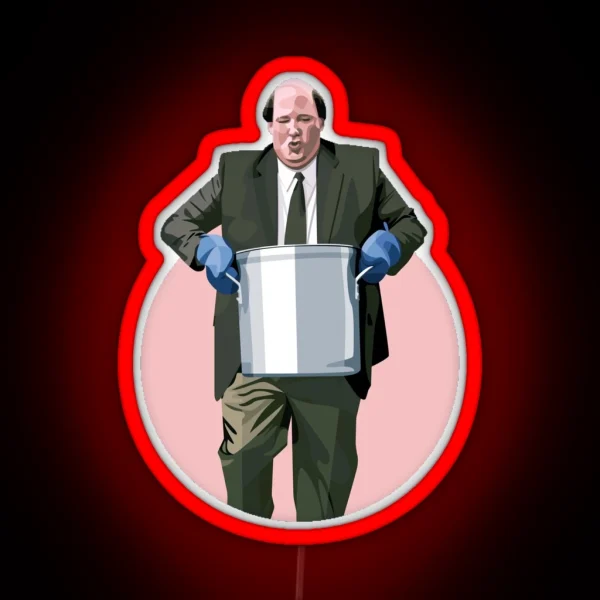 Kevin Malone Chili RGB Neon Sign