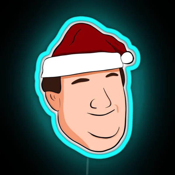 Kevin Malone Christmas RGB Neon Sign