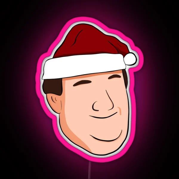 Kevin Malone Christmas RGB Neon Sign