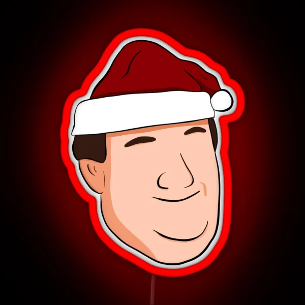 Kevin Malone Christmas RGB Neon Sign