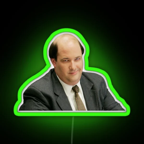 Kevin Malone Cutout RGB Neon Sign