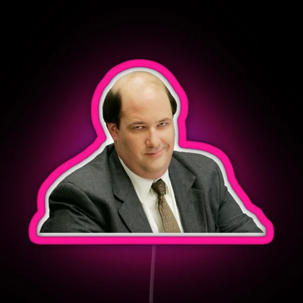 Kevin Malone Cutout RGB Neon Sign
