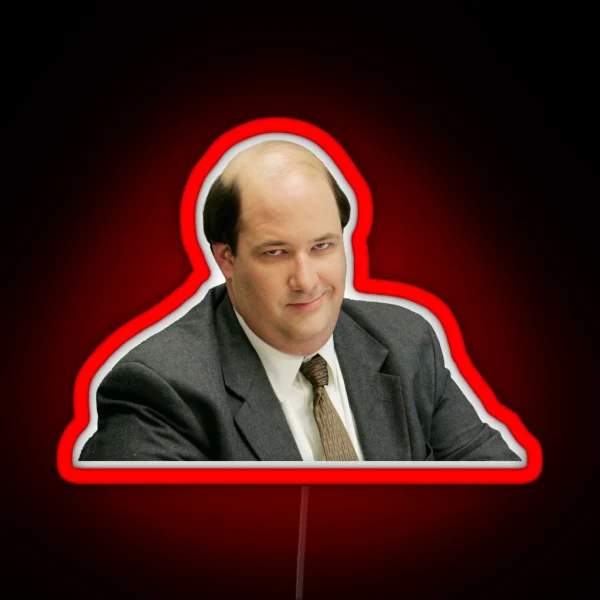 Kevin Malone Cutout RGB Neon Sign