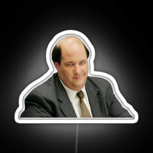 Kevin Malone Cutout RGB Neon Sign