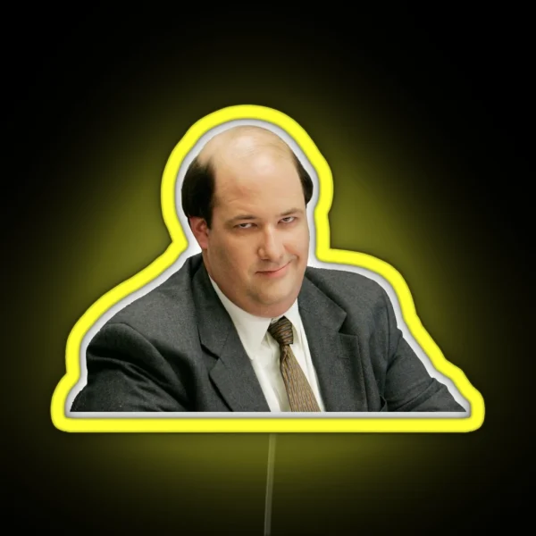 Kevin Malone Cutout RGB Neon Sign