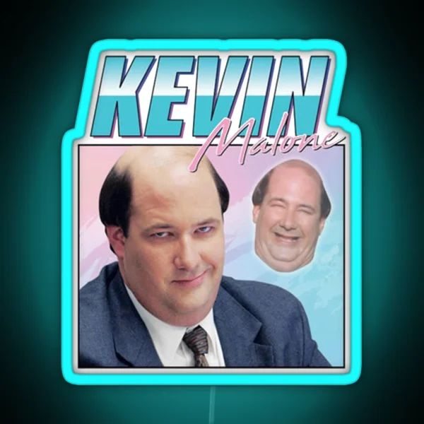 Kevin Malone Homage RGB Neon Sign
