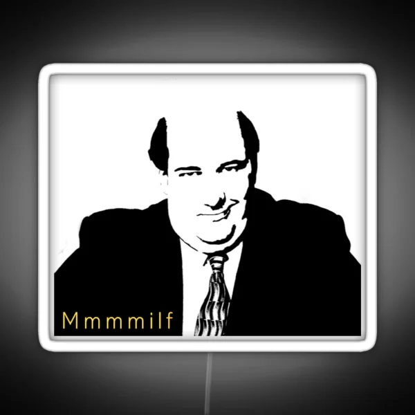 Kevin Malone Mmmilf RGB Neon Sign