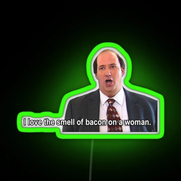 Kevin Malone RGB Neon Sign