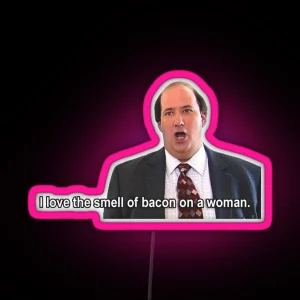 Kevin Malone RGB Neon Sign