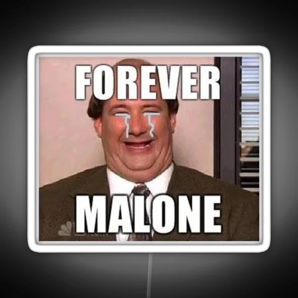 Kevin Malone RGB Neon Sign
