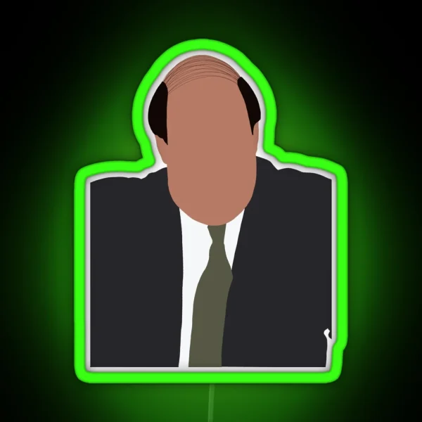 Kevin Malone RGB Neon Sign