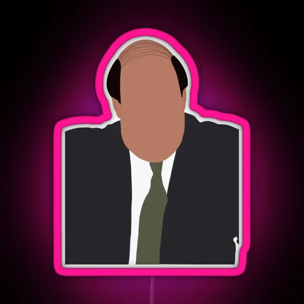 Kevin Malone RGB Neon Sign