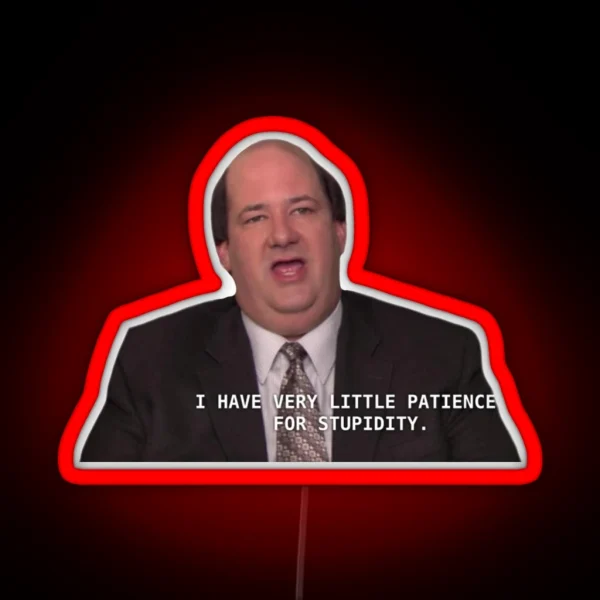 Kevin Malone RGB Neon Sign