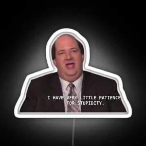 Kevin Malone RGB Neon Sign