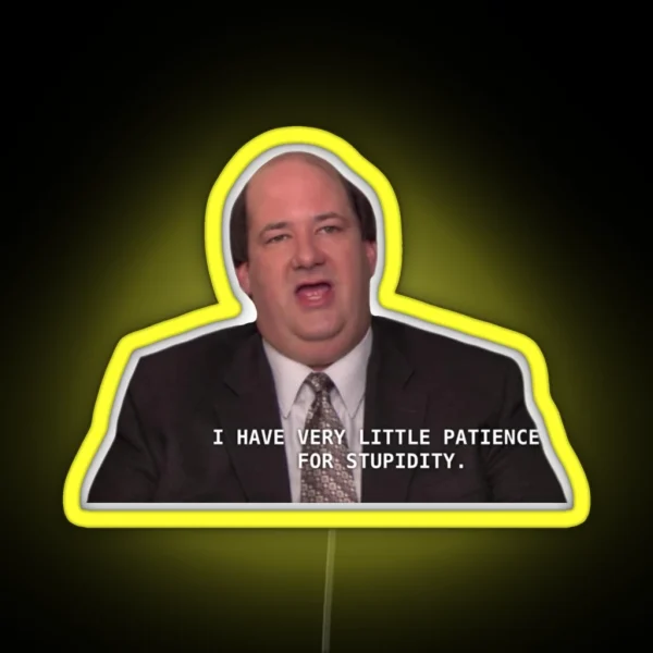 Kevin Malone RGB Neon Sign