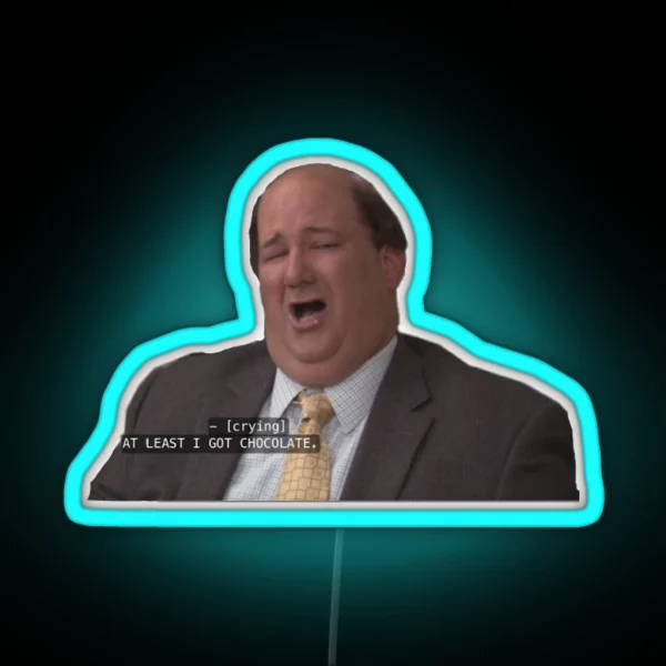 Kevin Malone RGB Neon Sign