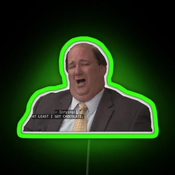 Kevin Malone RGB Neon Sign