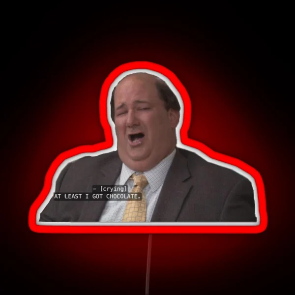 Kevin Malone RGB Neon Sign