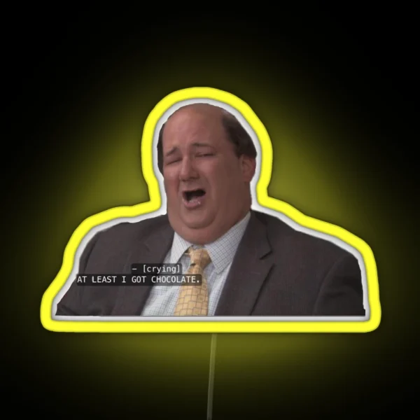 Kevin Malone RGB Neon Sign