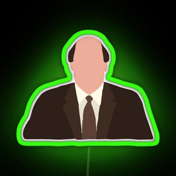Kevin Malone RGB Neon Sign