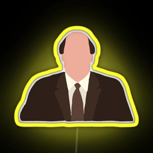 Kevin Malone RGB Neon Sign
