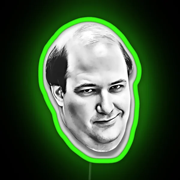 Kevin Malone RGB Neon Sign
