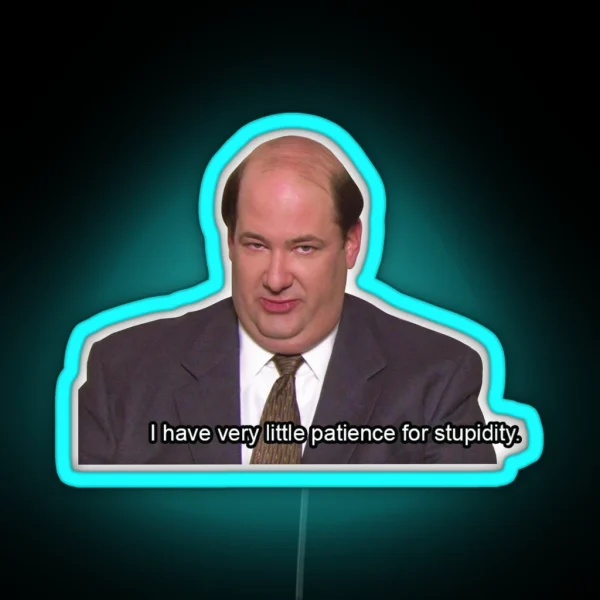Kevin Malone RGB Neon Sign