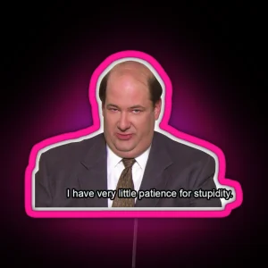 Kevin Malone RGB Neon Sign