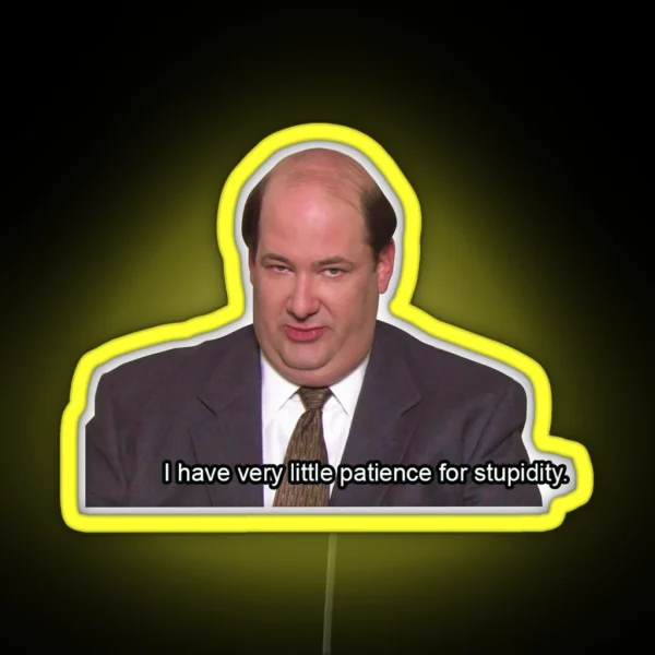 Kevin Malone RGB Neon Sign