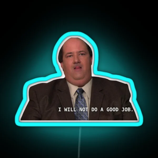 Kevin Malone RGB Neon Sign