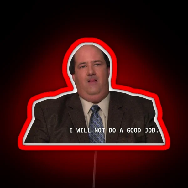 Kevin Malone RGB Neon Sign