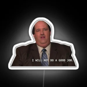 Kevin Malone RGB Neon Sign