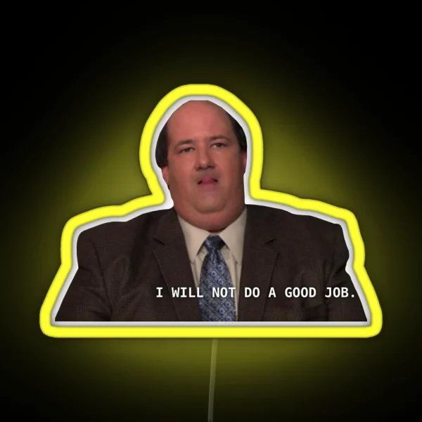 Kevin Malone RGB Neon Sign