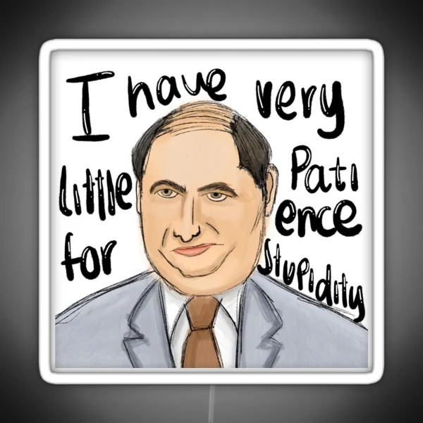 Kevin Malone The Office RGB Neon Sign