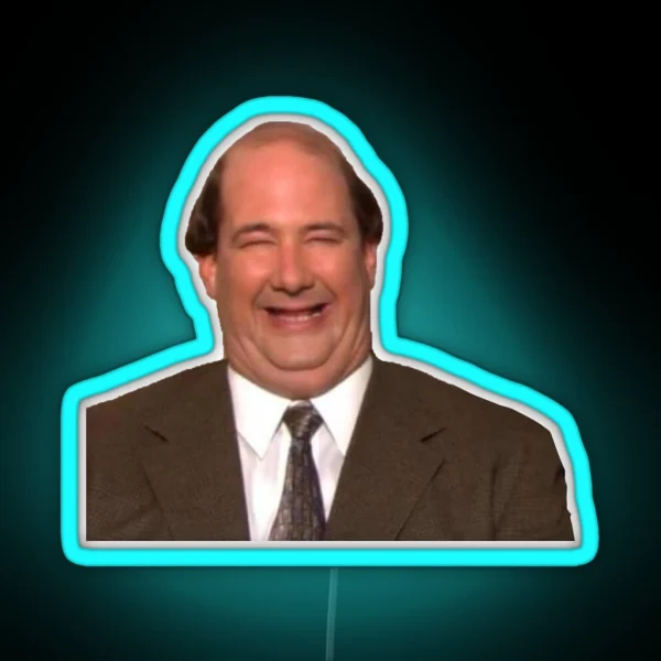 Kevin Malone The Office RGB Neon Sign
